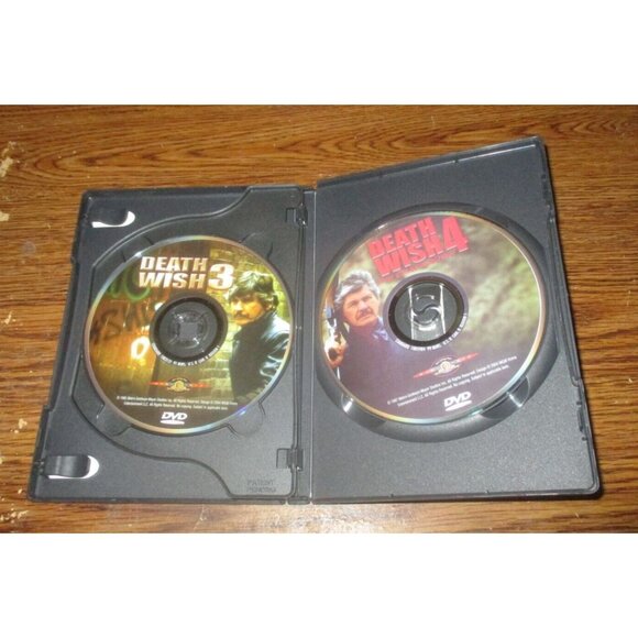 Death Wish Triple Pack (Death Wish 2 / 3 / 4 (DVD, 3-Disc Set, 2007) - Picture 3 of 4